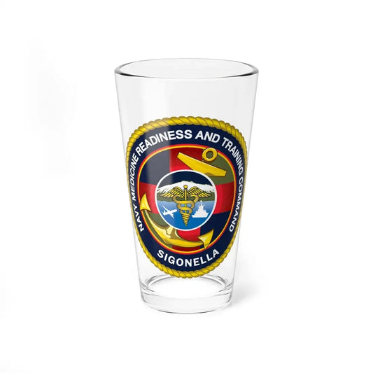 NMRTC Sigonella (U.S. Navy) Pint Glass 16oz 16oz - Go Mug Yourself