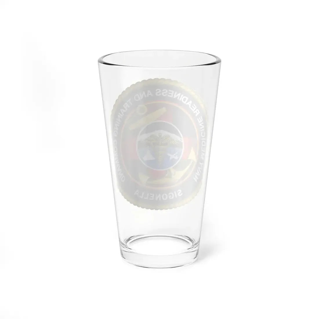 NMRTC Sigonella (U.S. Navy) Pint Glass 16oz - Go Mug Yourself