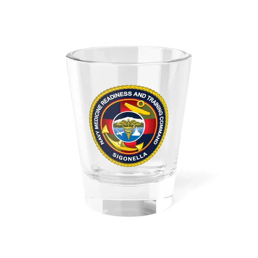 NMRTC Sigonella (U.S. Navy) Shot Glass 1.5oz 1.5oz - Go Mug Yourself