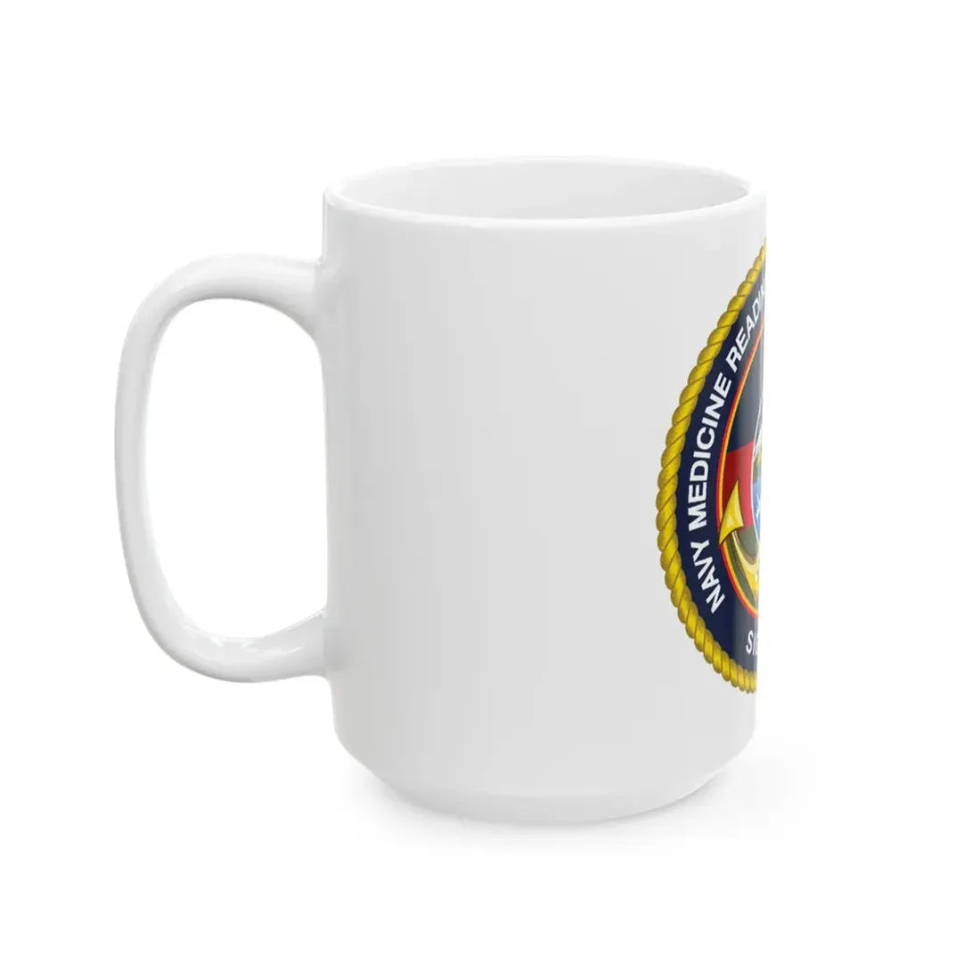 NMRTC Sigonella (U.S. Navy) White Coffee Mug - Go Mug Yourself