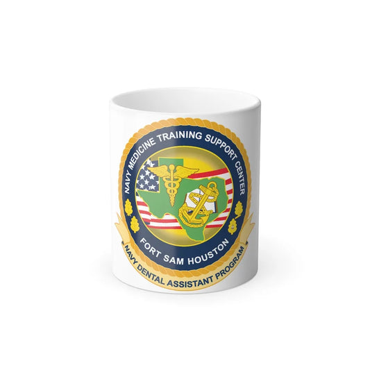 NMTSC Fort Sam Houston NDAP (U.S. Navy) Color Changing Mug 11oz-11oz-Go Mug Yourself