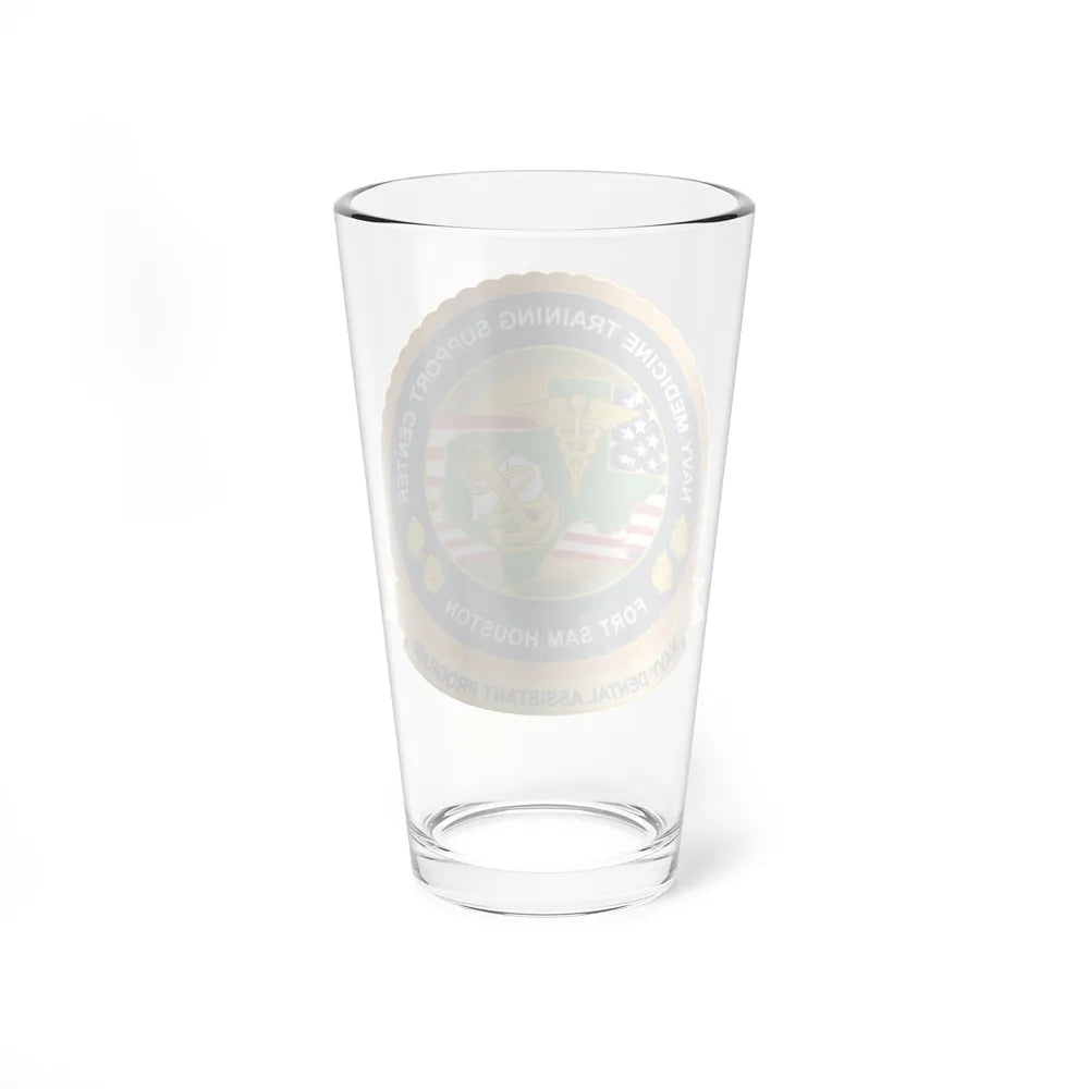 NMTSC Fort Sam Houston NDAP (U.S. Navy) Pint Glass 16oz-Go Mug Yourself