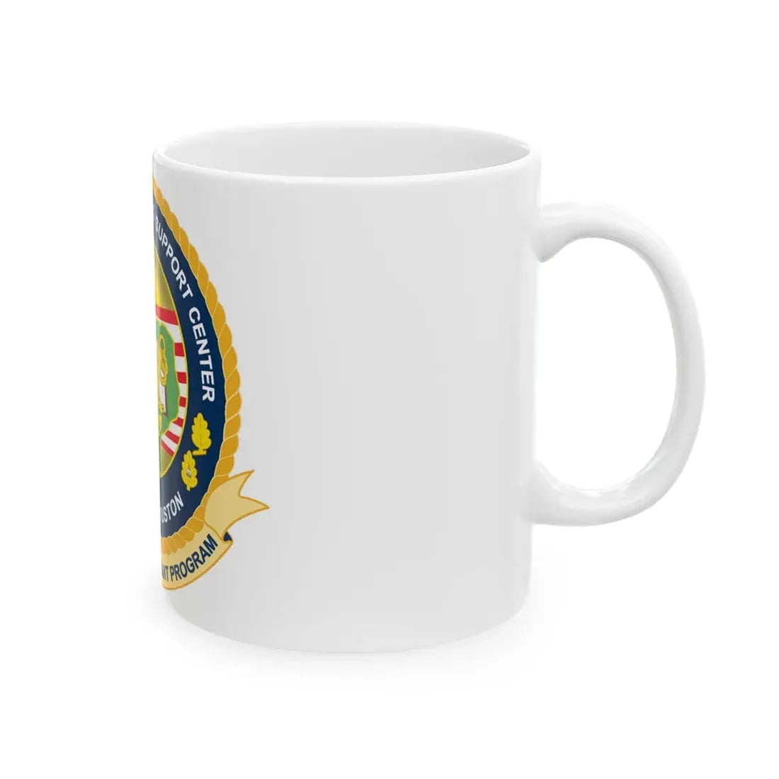 NMTSC Fort Sam Houston NDAP (U.S. Navy) White Coffee Mug - Go Mug Yourself