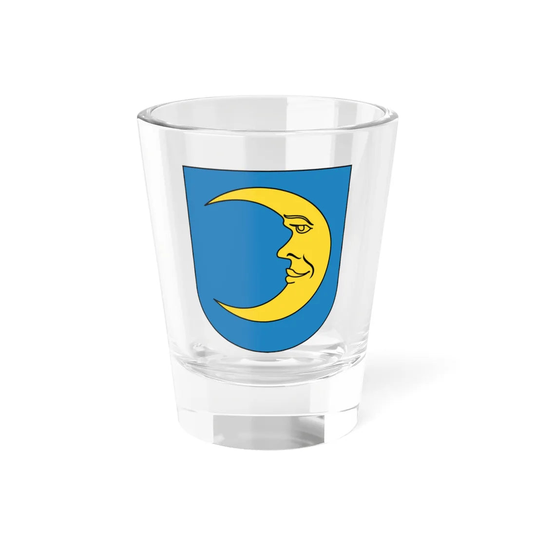 Nänikon coat of arms (Switzerland) (Coat of Arms) Shot Glass 1.5oz 1.5oz - Go Mug Yourself