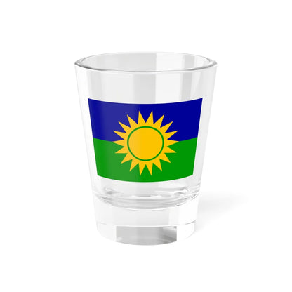 NNP South Africa flag (South Africa) Shot Glass 1.5oz 1.5oz - Go Mug Yourself
