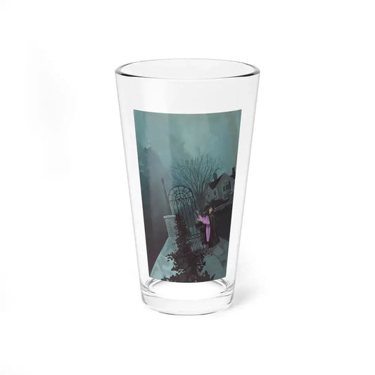 No. 9 Belmont Square (Inspector Finch Gothic), paperback cover, 1963 - Pint Glass 16oz 16oz - Go Mug Yourself