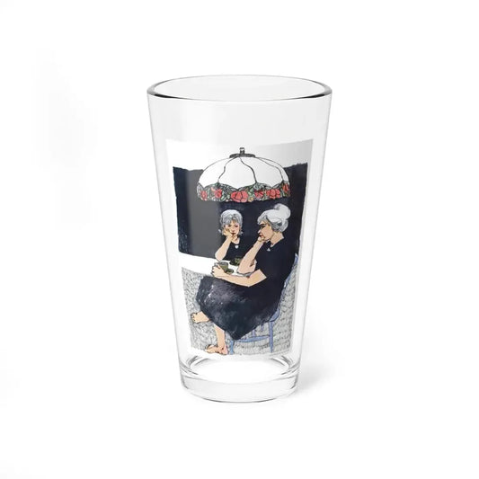 No Beginning, No End, Redbook, March 1964 (Magazine Illustration) Pint Glass 16oz 16oz - Go Mug Yourself