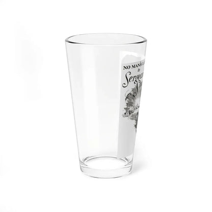 No Man's Land by Sergeant Shuttleworth, Judge magazine, May 19, 1928 (Magazine Illustration) Pint Glass 16oz - Go Mug Yourself