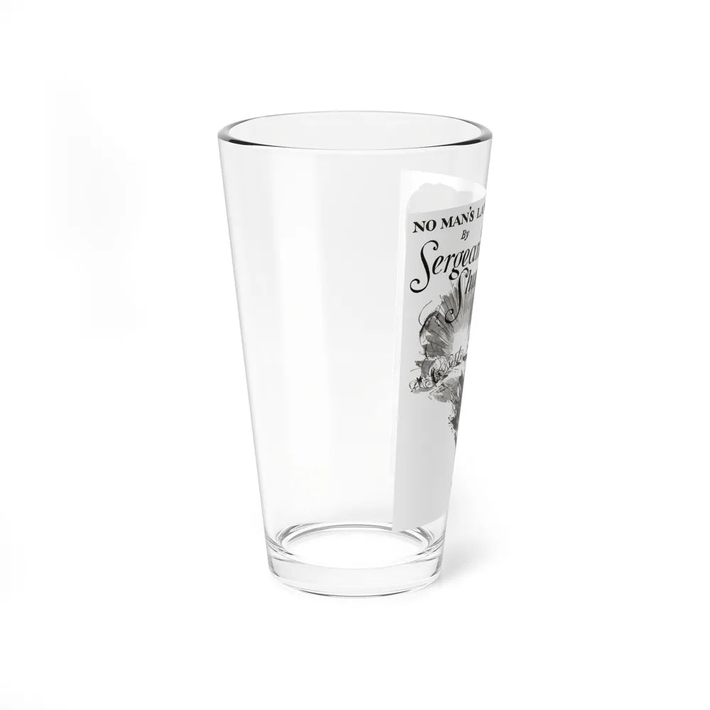 No Man's Land by Sergeant Shuttleworth, Judge magazine, May 19, 1928 (Magazine Illustration) Pint Glass 16oz-Go Mug Yourself