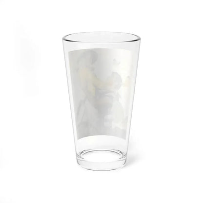 No One Was Holding the Steering Wheel..., 1952 (Magazine Illustration) Pint Glass 16oz - Go Mug Yourself