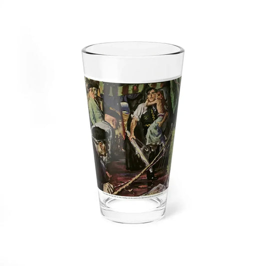 No One Will Ever Know, 1948 (Magazine Illustration) Pint Glass 16oz 16oz - Go Mug Yourself