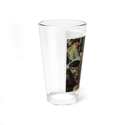 No One Will Ever Know, 1948 (Magazine Illustration) Pint Glass 16oz - Go Mug Yourself