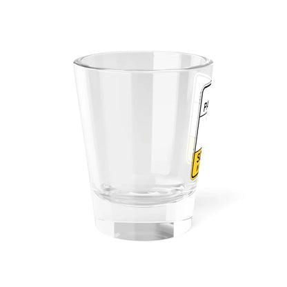 NO PASSING SCHOOL IN SESSION Arizona S4-15 (Arizona) (Road Sign) Shot Glass 1.5oz - Go Mug Yourself