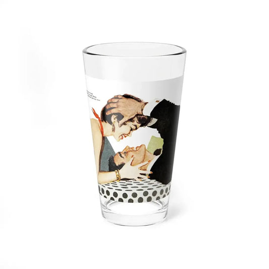 No place for a girl, Good Housekeeping, January 1954 (Magazine Illustration) Pint Glass 16oz 16oz - Go Mug Yourself