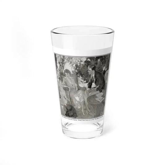 No Postcards, McCall's magazine, September 1922 (Magazine Illustration) Pint Glass 16oz 16oz - Go Mug Yourself
