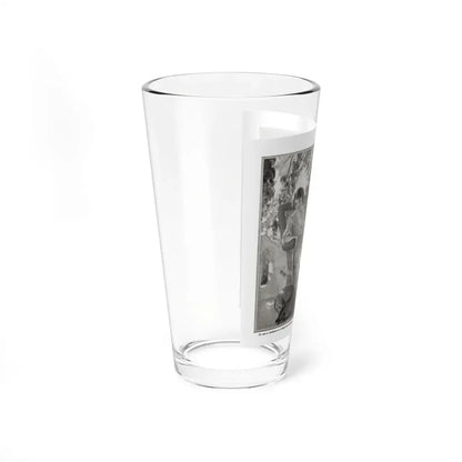 No Postcards, McCall's magazine, September 1922 (Magazine Illustration) Pint Glass 16oz - Go Mug Yourself
