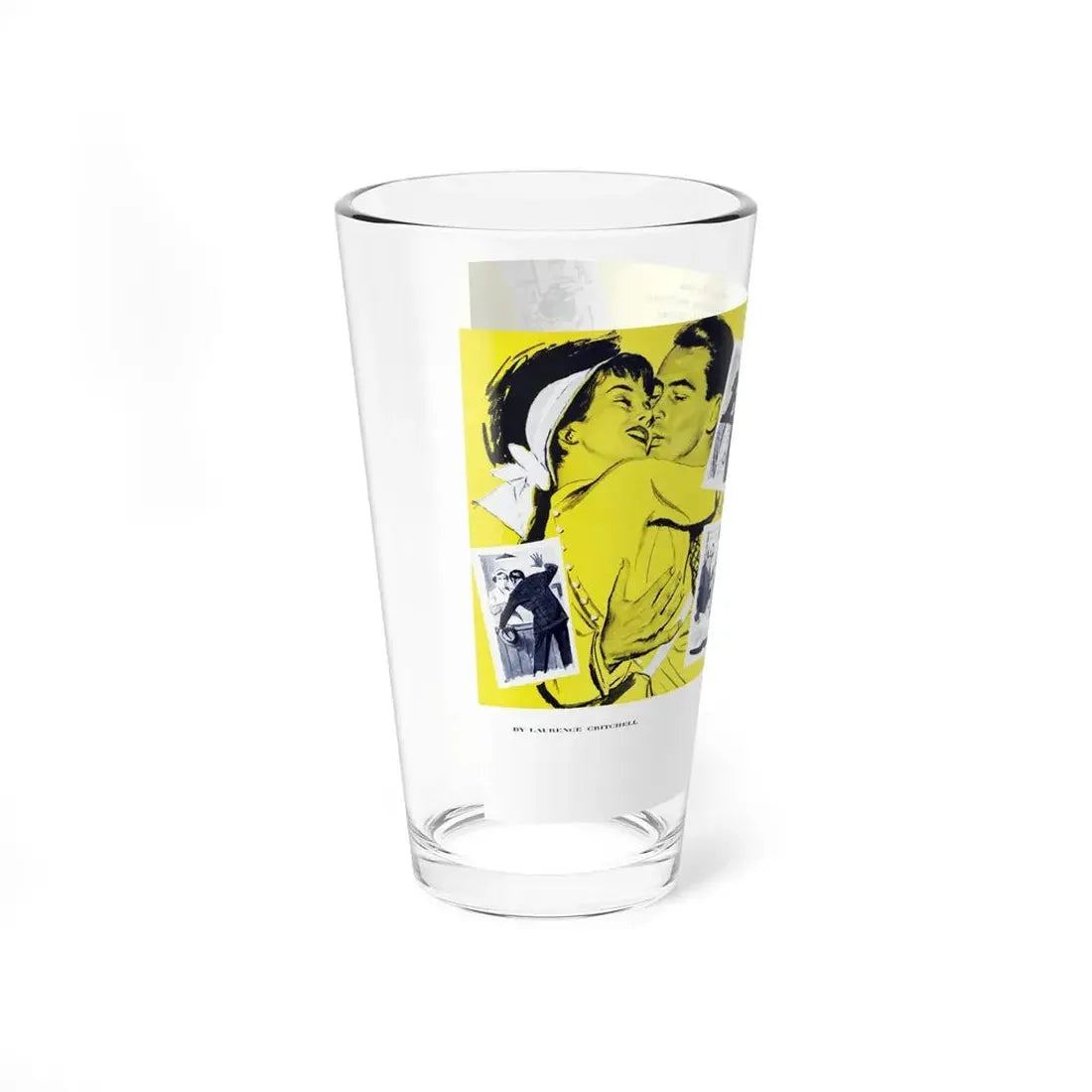 No Present for Nancy, Good Housekeeping, October 1953 (Magazine Illustration) Pint Glass 16oz - Go Mug Yourself