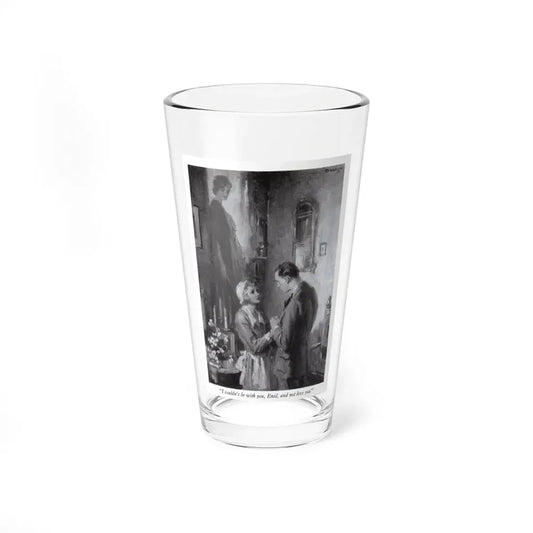 No Questions Asked (1), McCall's magazine, December 1931 (Magazine Illustration) Pint Glass 16oz 16oz - Go Mug Yourself