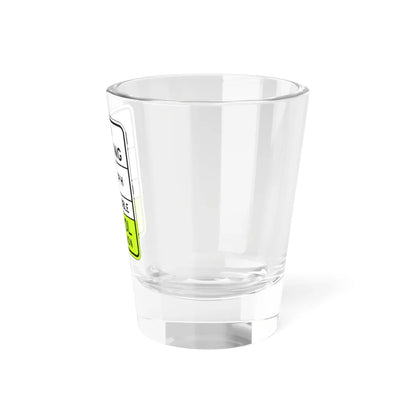 NO SCHOOL IN SESSION Arizona S4-5AZ fluorescent (Arizona) (Road Sign) Shot Glass 1.5oz - Go Mug Yourself