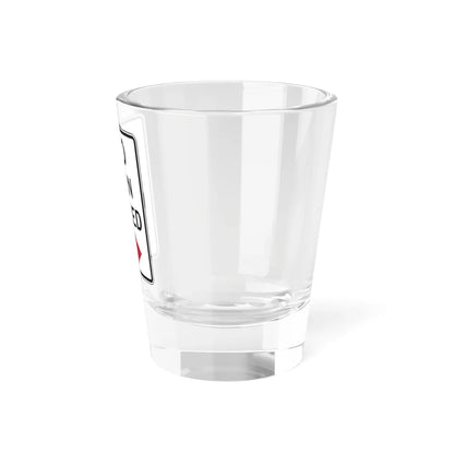 NO TURN ON RED Delaware R10-11-DE (Delaware) (Road Sign) Shot Glass 1.5oz - Go Mug Yourself