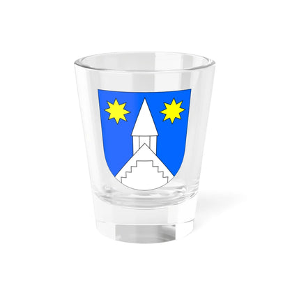 Nõo valla vapp (Estonia) (Coat of Arms) Shot Glass 1.5oz 1.5oz - Go Mug Yourself