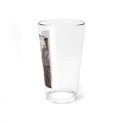 No Words for Love, Redbook, February 1948 (Magazine Illustration) Pint Glass 16oz - Go Mug Yourself