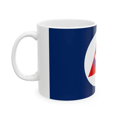 NOAA Flag (United States) White Coffee Mug - Go Mug Yourself