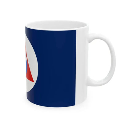 NOAA Flag (United States) White Coffee Mug - Go Mug Yourself