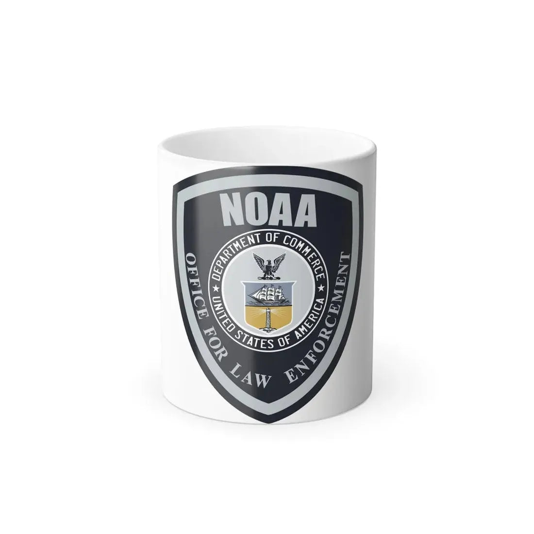 NOAA Marine Law Enforcement - Color Changing Coffee Mug 11oz - Go Mug Yourself