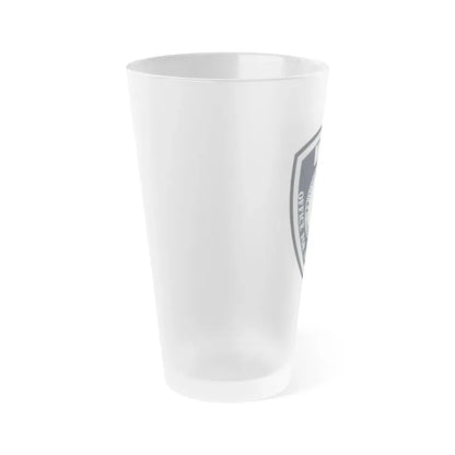 NOAA Marine Law Enforcement - Frosted Pint Glass 16oz - Go Mug Yourself