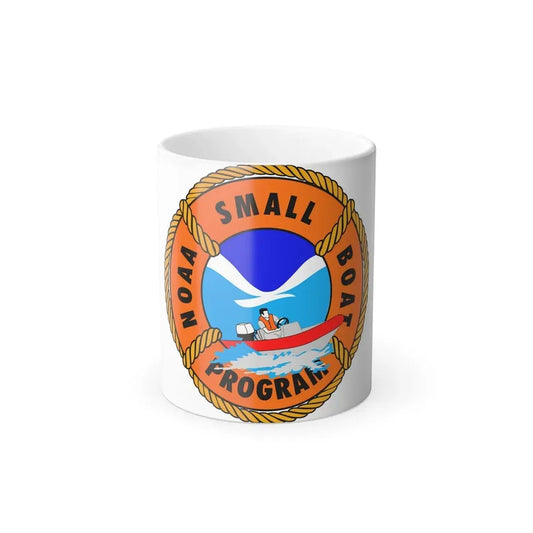 NOAAs Small Boat Program - Color Changing Coffee Mug 11oz - Go Mug Yourself