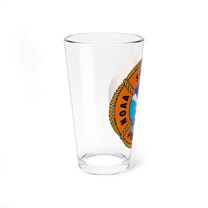 NOAAs Small Boat Program - Pint Glass 16oz-Go Mug Yourself