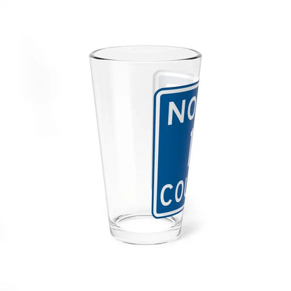 Noble County Route 11 OH (Ohio) (Road Sign) Pint Glass 16oz - Go Mug Yourself