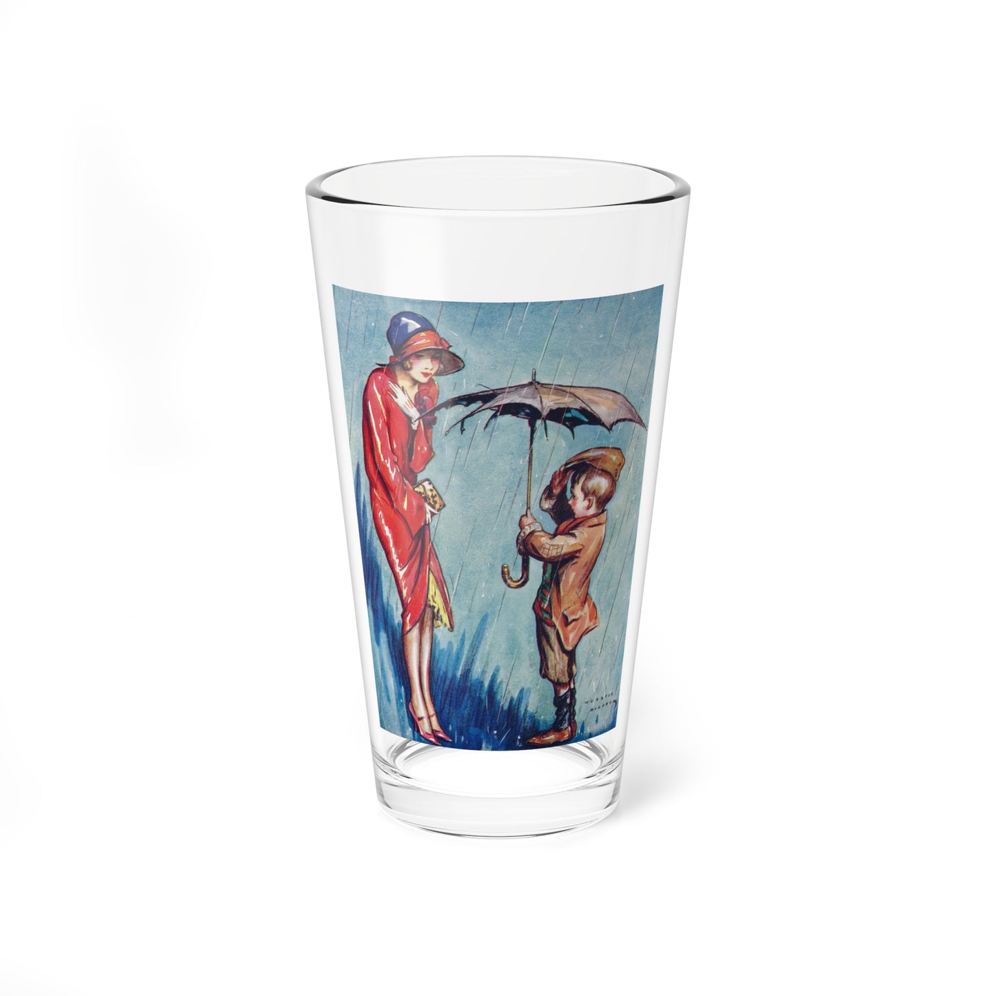 Noblesse Oblige, Help Yourself Annual, 1930 (Magazine Illustration) Pint Glass 16oz-16oz-Go Mug Yourself