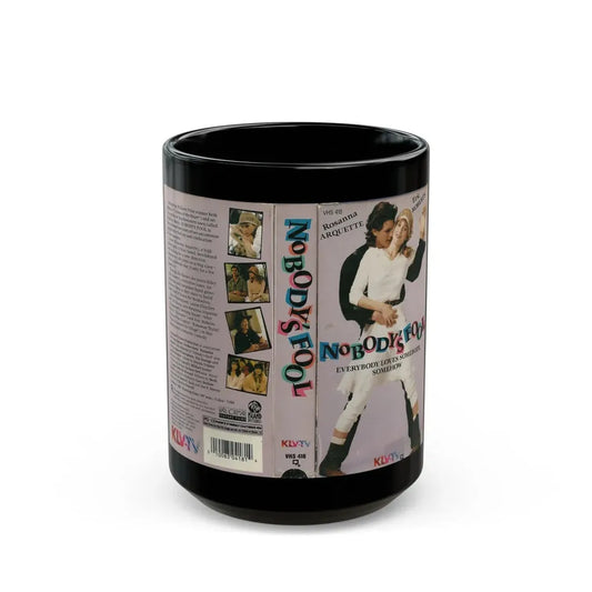 NOBODYS FOOL (VHS COVER) - Black Coffee Mug 15oz - Go Mug Yourself