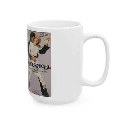 NOBODYS FOOL (VHS COVER) - White Coffee Mug-Go Mug Yourself