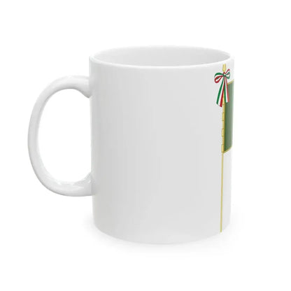 Nocera Inferiore-Bandiera Completa (Italy) White Coffee Mug - Go Mug Yourself