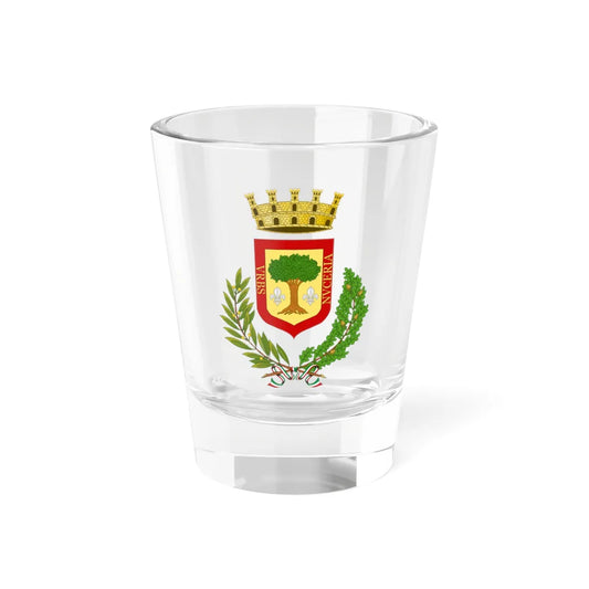 Nocera Inferiore-Stemma pre-2013 (Italy) (Coat of Arms) Shot Glass 1.5oz 1.5oz - Go Mug Yourself