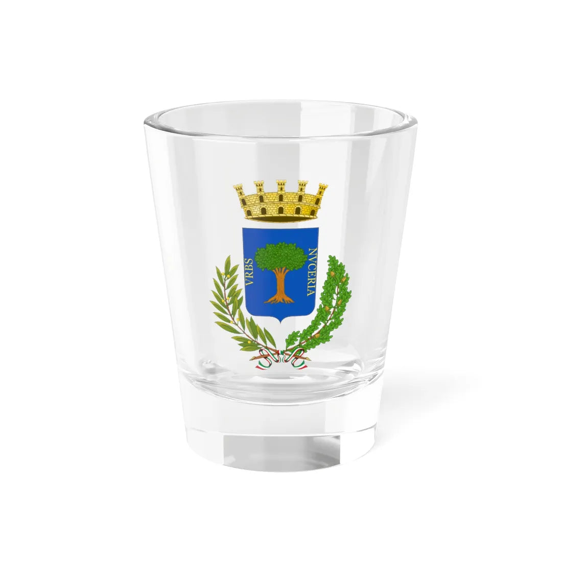 Nocera Superiore-Stemma (Italy) (Coat of Arms) Shot Glass 1.5oz 1.5oz - Go Mug Yourself