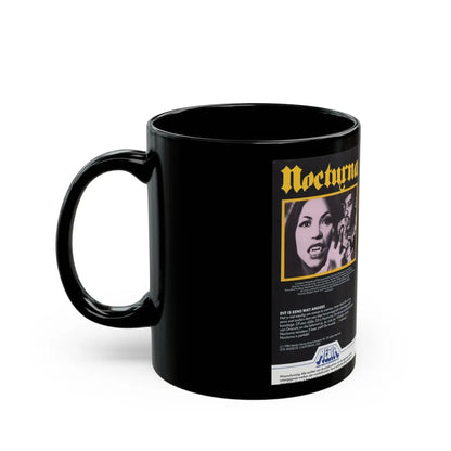 NOCTURNA (VHS COVER) - Black Coffee Mug-Go Mug Yourself