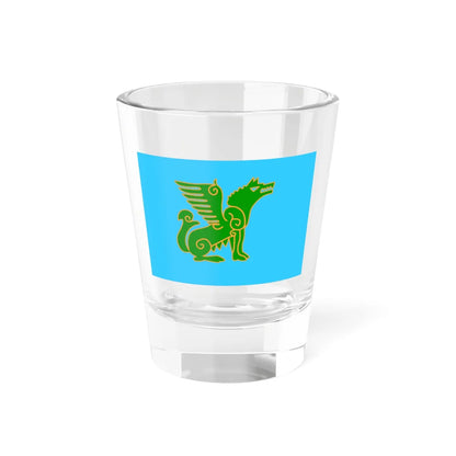 Nogai flag (Russia) Shot Glass 1.5oz 1.5oz - Go Mug Yourself
