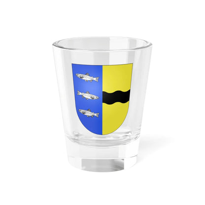 Noiraigue-coat of arms (Switzerland) (Coat of Arms) Shot Glass 1.5oz 1.5oz - Go Mug Yourself