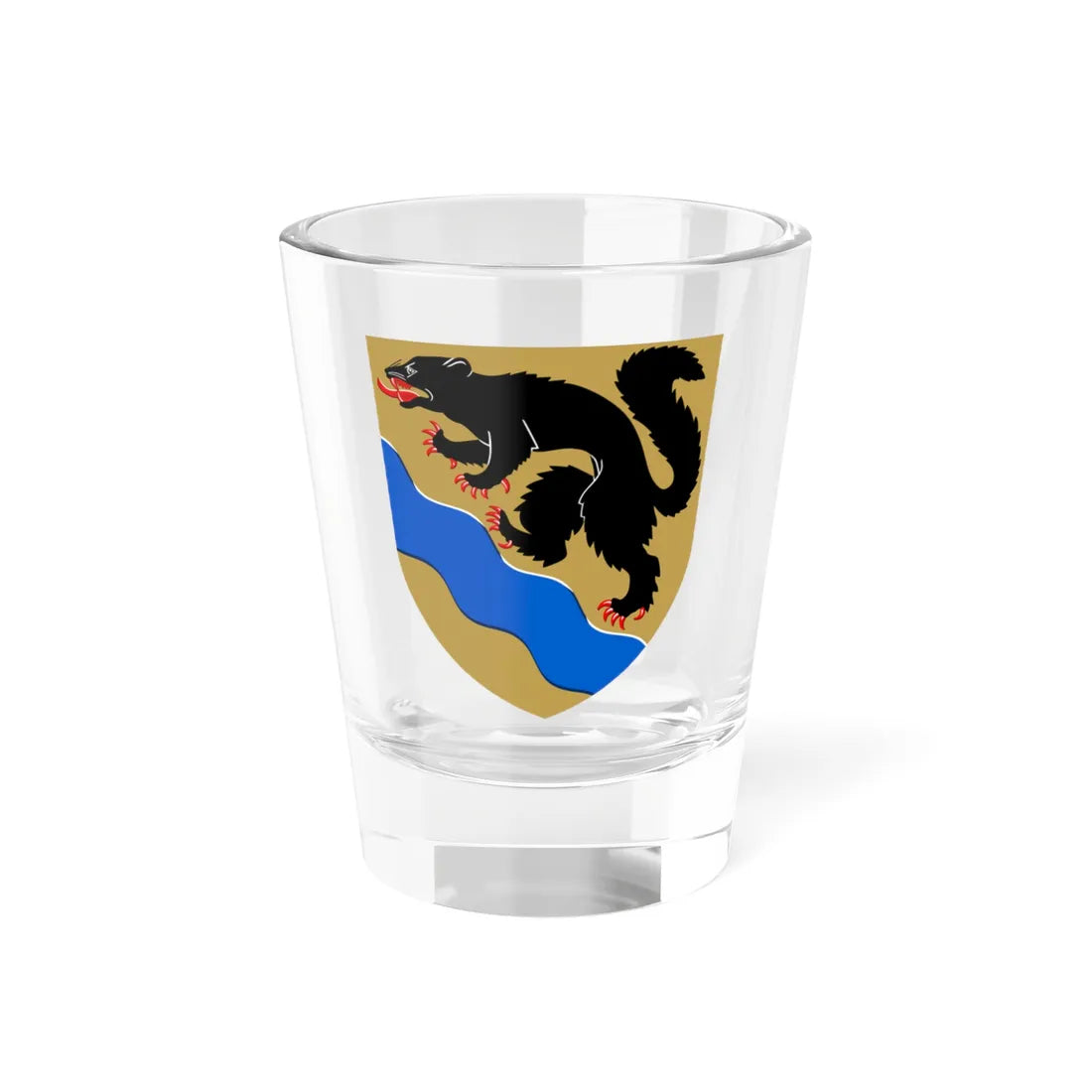 Nokia.vaakuna (Finland) (Coat of Arms) Shot Glass 1.5oz 1.5oz - Go Mug Yourself