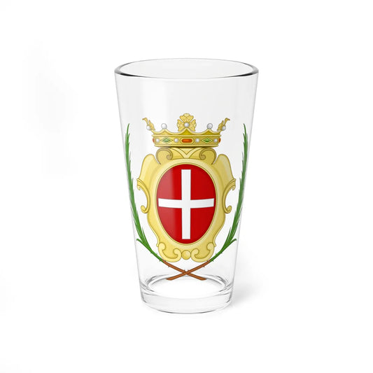 Noli-Stemma (Italy) (Coat of Arms) Pint Glass 16oz 16oz - Go Mug Yourself