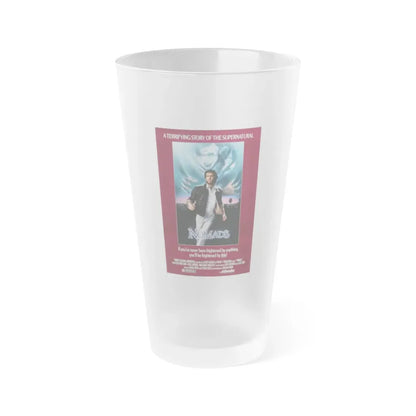 NOMADS 1986 Movie Poster - Frosted Pint Glass 16oz 16oz Frosted - Go Mug Yourself