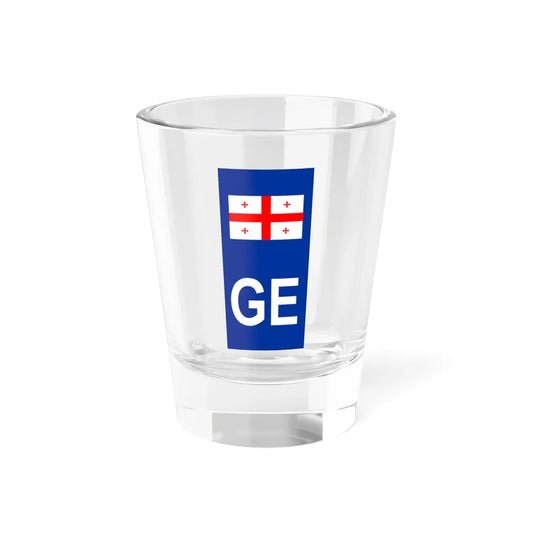 Non-EU-section-with-GE (Georgia) Shot Glass 1.5oz 1.5oz - Go Mug Yourself