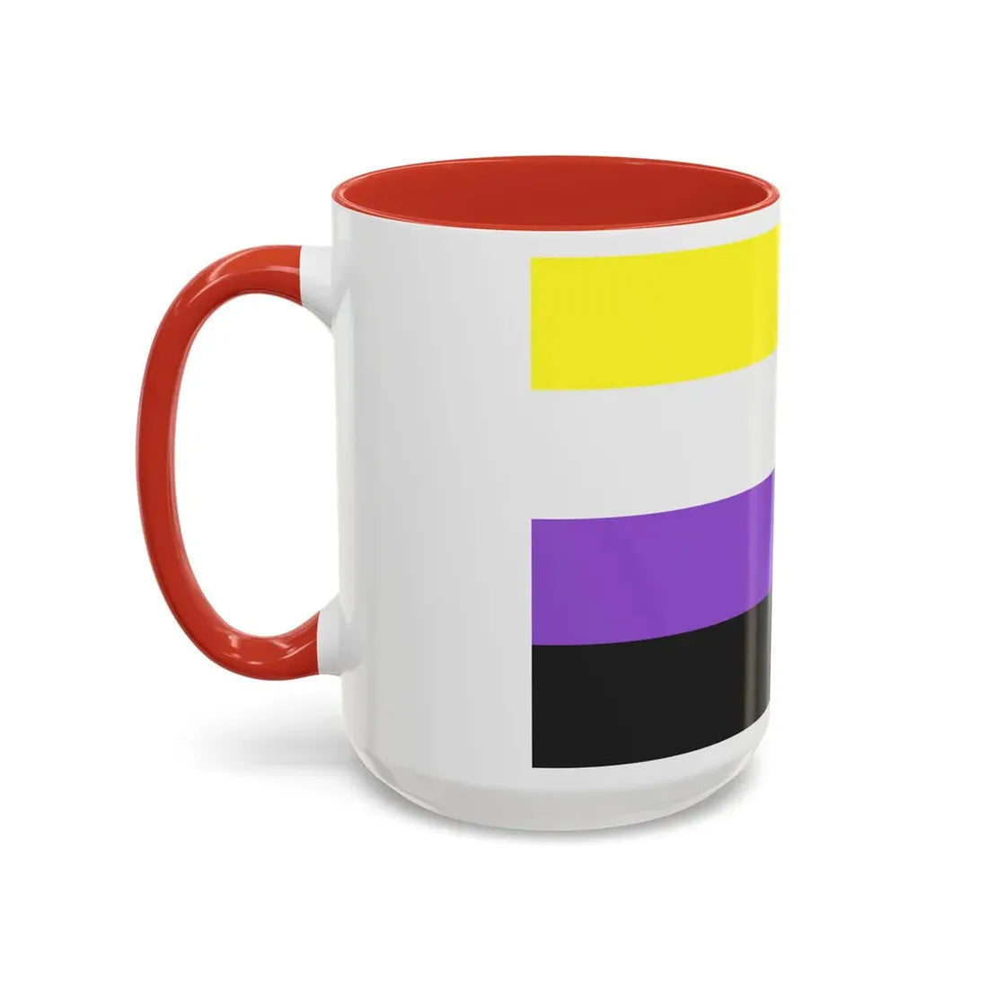Nonbinary Pride Flag - Accent Coffee Mug - Go Mug Yourself