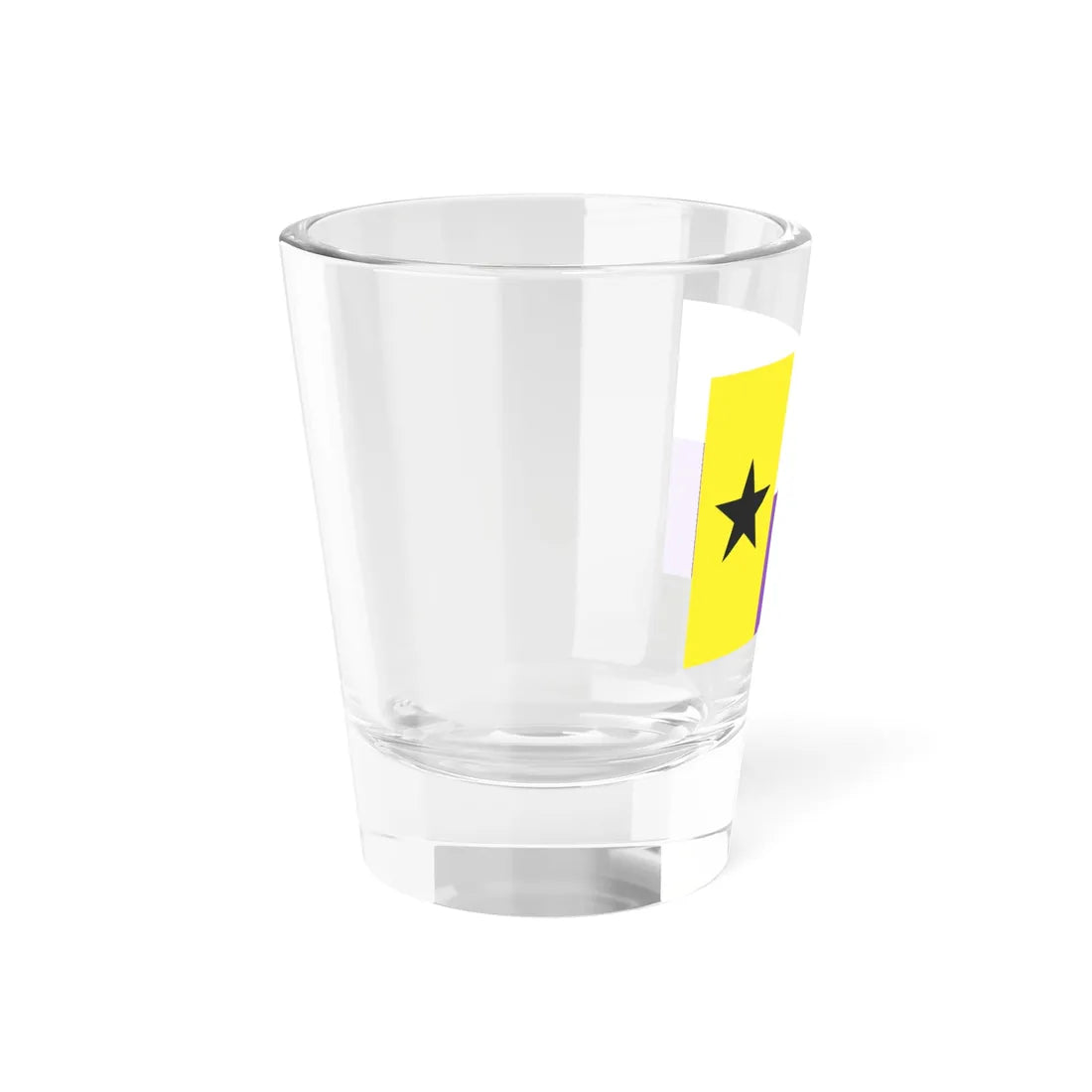 Nonbinary Texas flag (United States) Shot Glass 1.5oz - Go Mug Yourself
