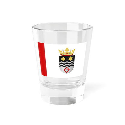 Noord-Beveland vlag (Netherlands) Shot Glass 1.5oz 1.5oz - Go Mug Yourself
