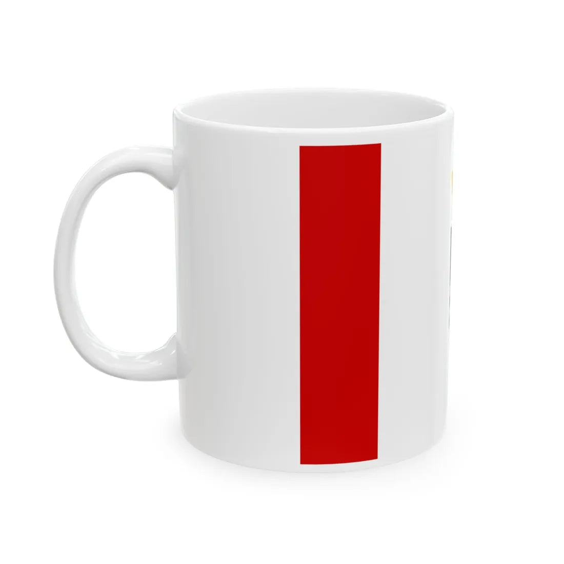 Noord-Beveland vlag (Netherlands) White Coffee Mug - Go Mug Yourself